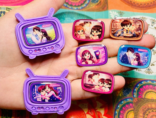 Apliques RESINADOS ABNTELASTVRETRO - TV RETRO