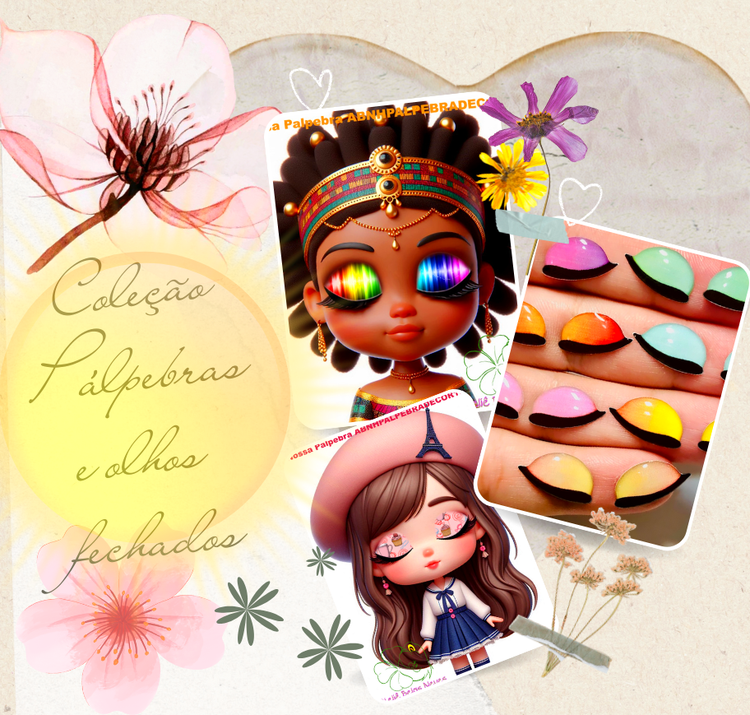 Coleção PÁLPEBRAS E OLHOS FECHADOS