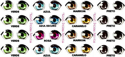 Olhos RESINADOS ABNA010