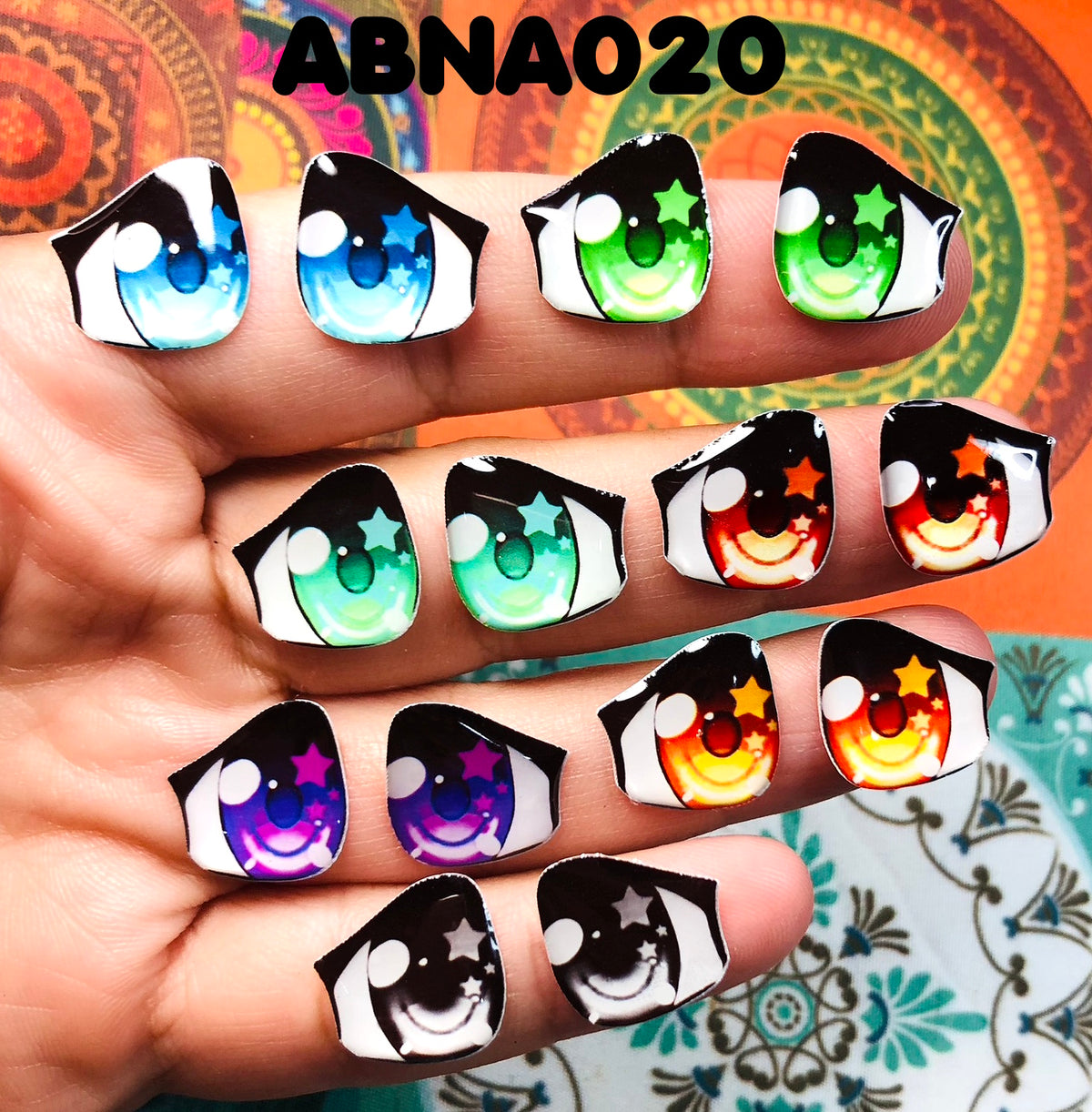Olhos RESINADOS ABNA020