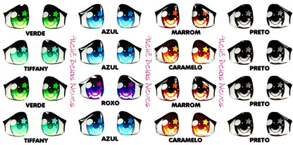 Olhos RESINADOS ABNA020
