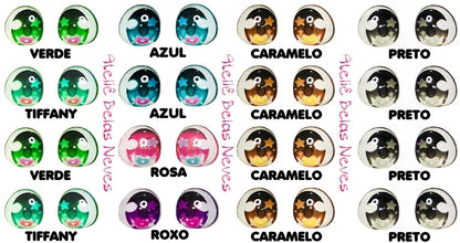 Olhos RESINADOS ABNA030
