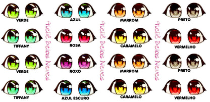 Olhos RESINADOS ABNA040