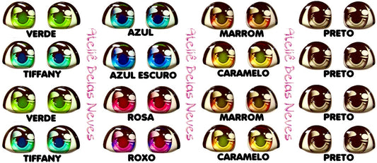 Olhos RESINADOS ABNA060