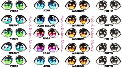 Olhos RESINADOS ABNA1210