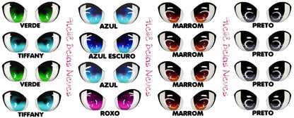 Olhos RESINADOS ABNA400