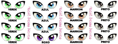 Olhos RESINADOS ABNA700