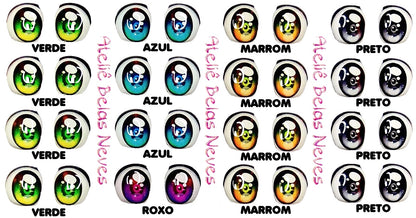 Olhos RESINADOS ABNA810
