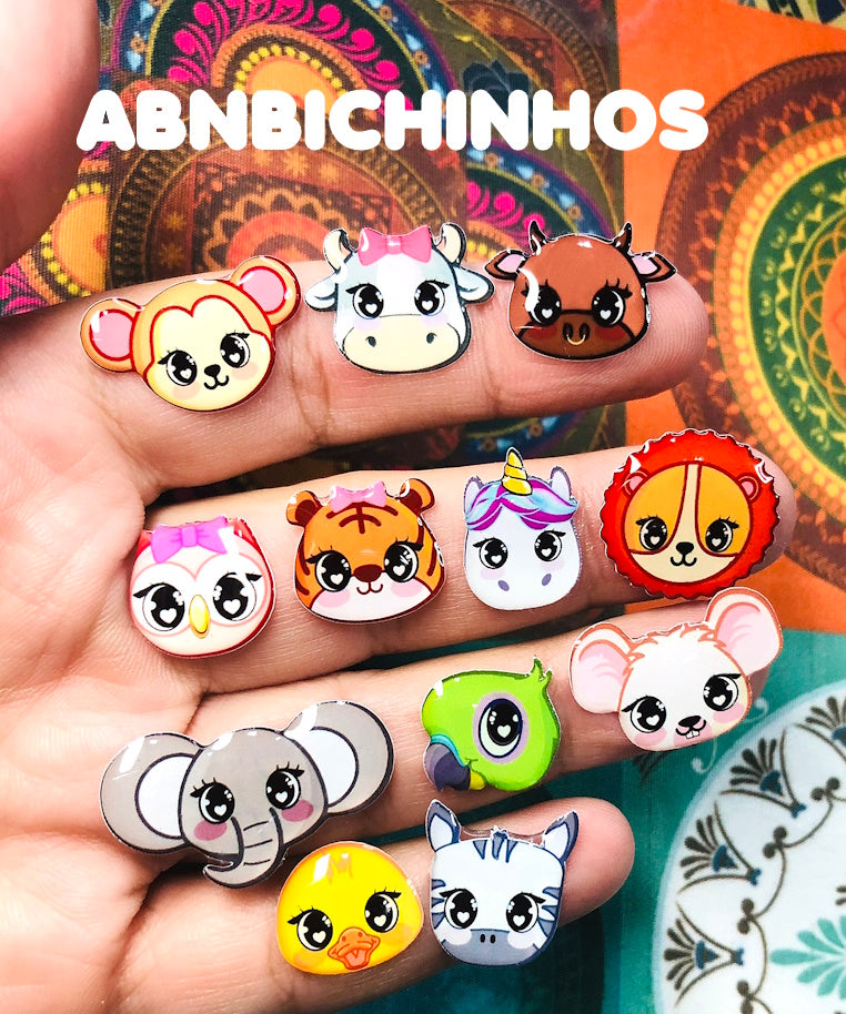 Apliques BICHINHOS ABNBICHINHOS CABEÇAS