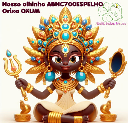 Olhos RESINADOS ABNC700ESPELHO