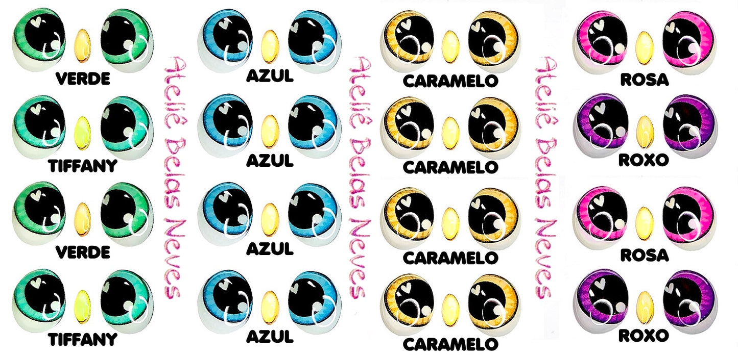 Olhos RESINADOS ABNCC000