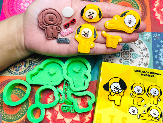 CORTADOR - MARCADOR - ABNCORTADORBTSCHIMMY - MASCOTE CHIMMY