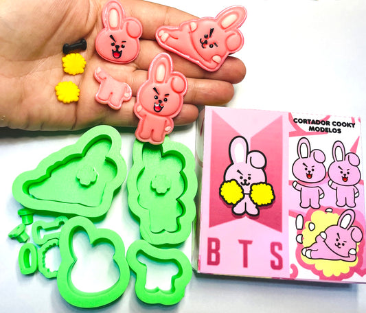 CORTADOR - MARCADOR - ABNCORTADORBTSCOOKY - MASCOTE COOKY