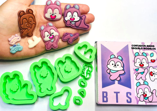 CORTADOR - MARCADOR - ABNCORTADORBTSMANG - MASCOTE MANG ESQUILO