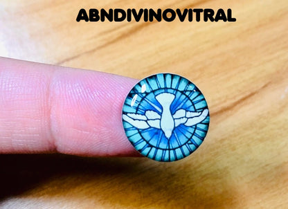 Apliques RESINADOS ABNIMAGENSVITRAIS JESUS DIVINO SAGRADA