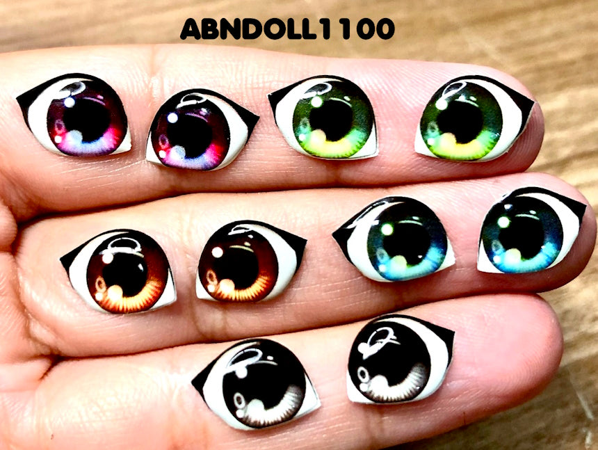 Olhos RESINADOS ABNDOLL1100