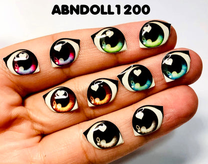 Olhos RESINADOS ABNDOLL1200