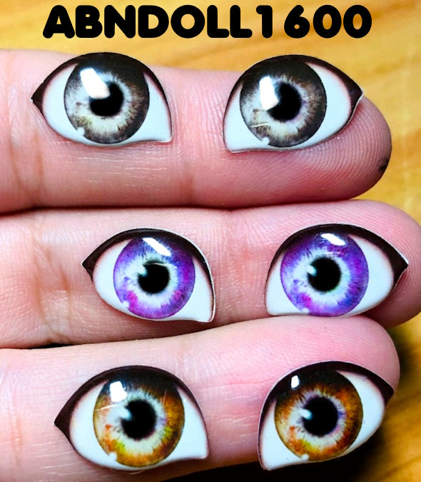 Olhos RESINADOS ABNDOLL1600