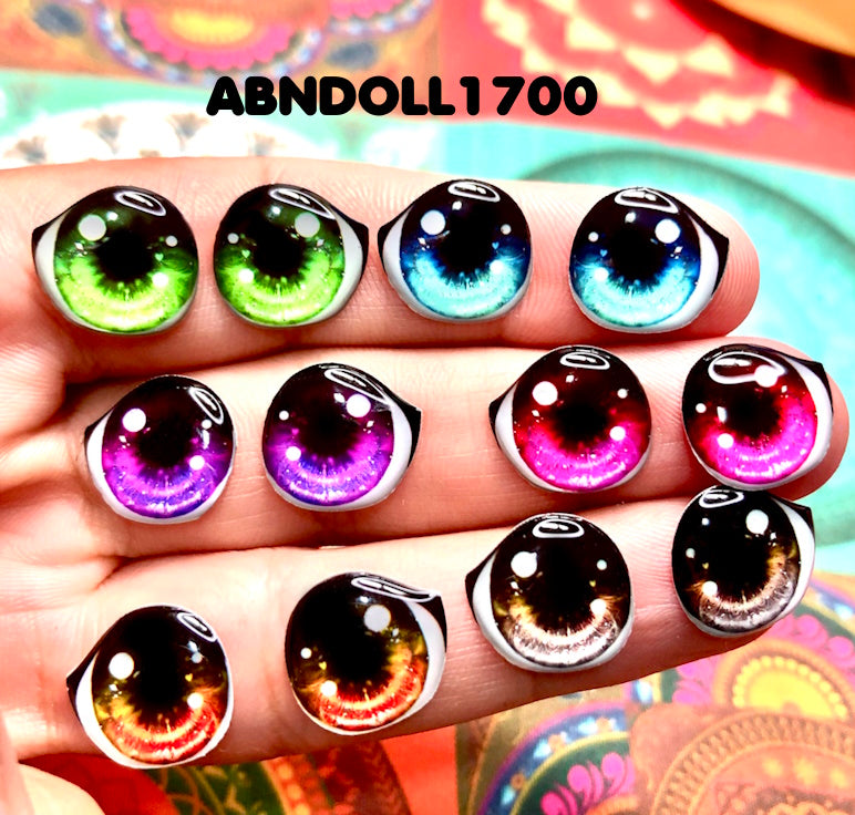 Olhos RESINADOS ABNDOLL1700