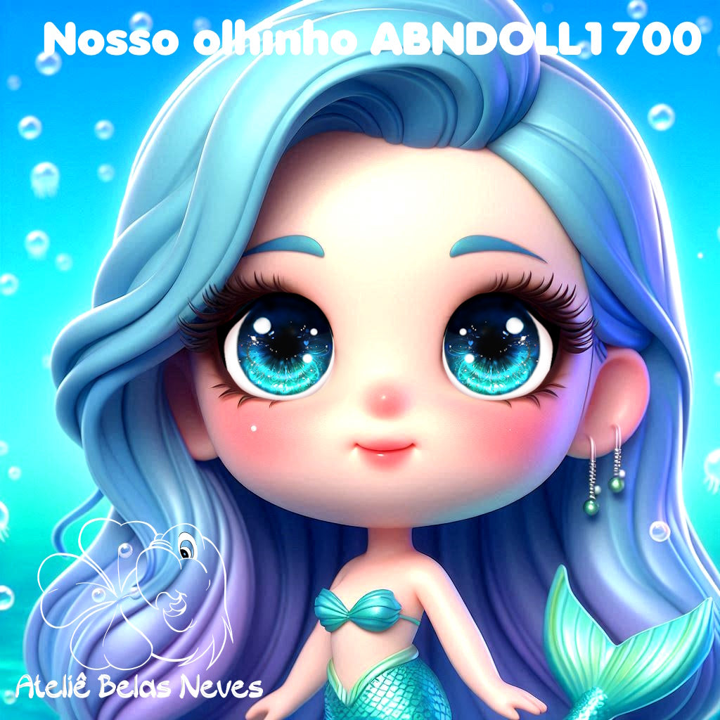 Olhos RESINADOS ABNDOLL1700