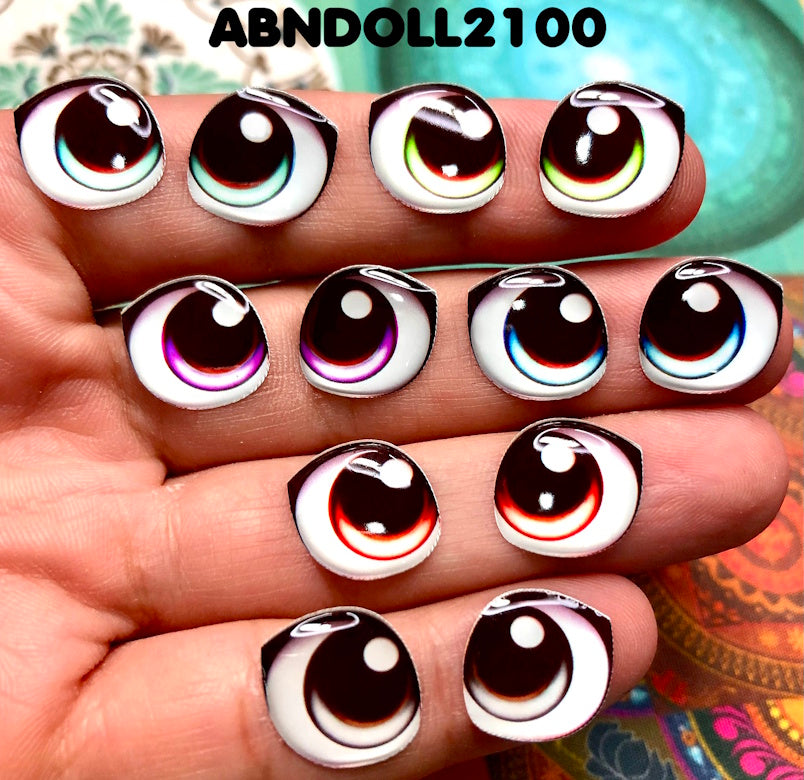 Olhos RESINADOS ABNDOLL2100