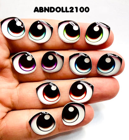 Olhos RESINADOS ABNDOLL2100
