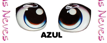 Olhos RESINADOS ABNDOLL2100