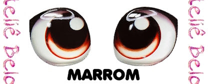 Olhos RESINADOS ABNDOLL2100