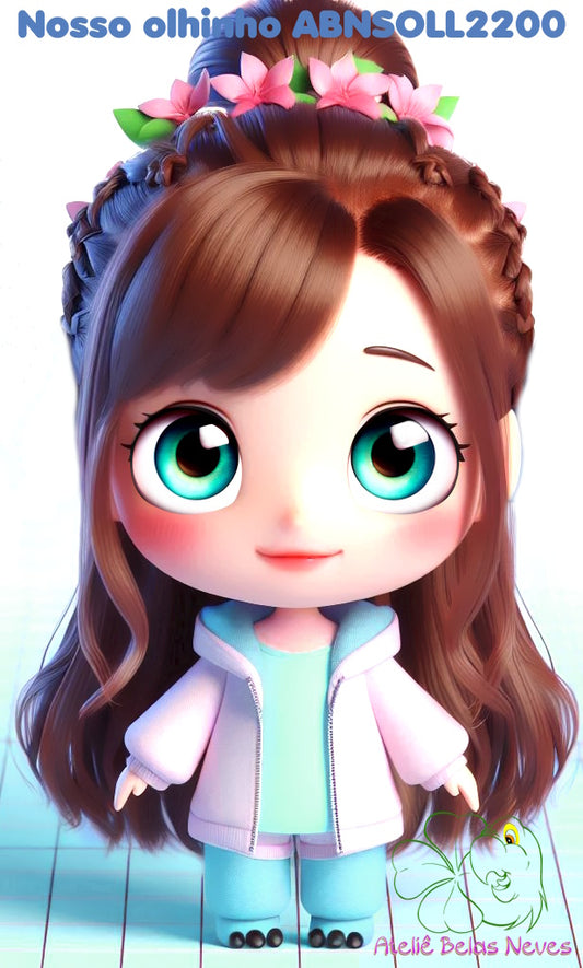 Olhos RESINADOS ABNDOLL2200