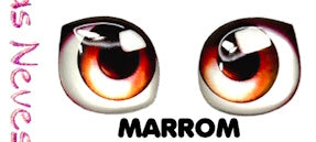 Olhos RESINADOS ABNDOLL2200