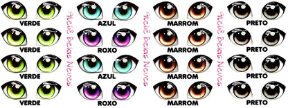 Olhos RESINADOS ABNDOLL2300