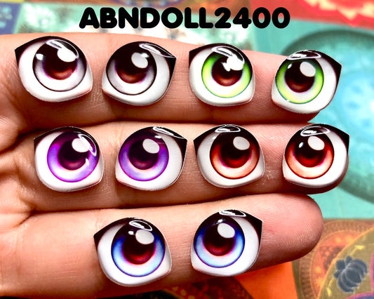 Olhos RESINADOS ABNDOLL2400