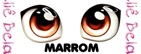 Olhos RESINADOS ABNDOLL2400