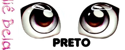Olhos RESINADOS ABNDOLL2400