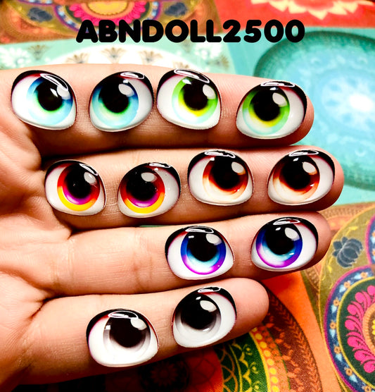 Olhos RESINADOS ABNDOLL2500