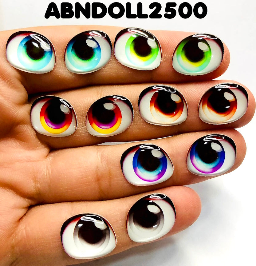 Olhos RESINADOS ABNDOLL2500