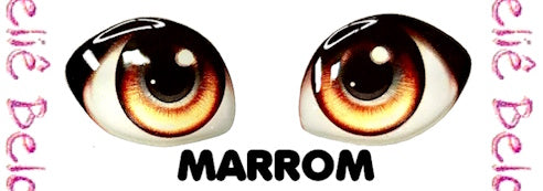 Olhos RESINADOS ABNDOLL2700