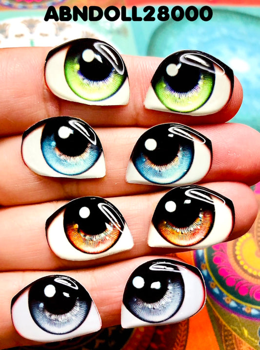 Olhos RESINADOS ABNDOLL2800