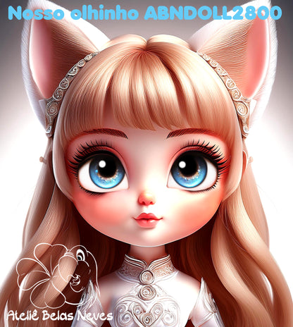 Olhos RESINADOS ABNDOLL2800