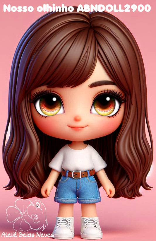 Olhos RESINADOS ABNDOLL2900
