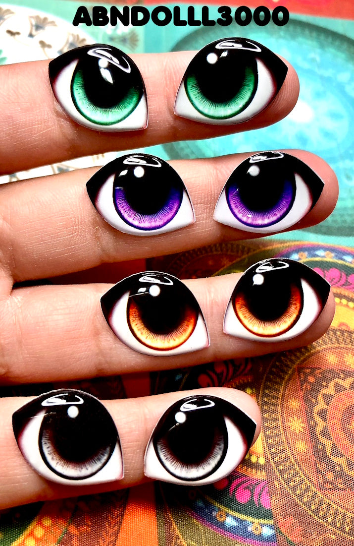 Olhos RESINADOS ABNDOLL3000