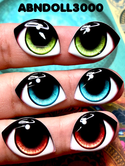Olhos RESINADOS ABNDOLL3000