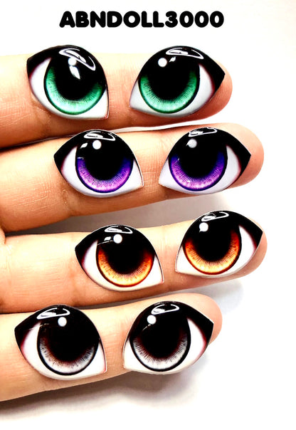 Olhos RESINADOS ABNDOLL3000