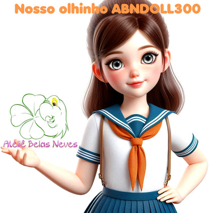 Olhos RESINADOS ABNDOLL300