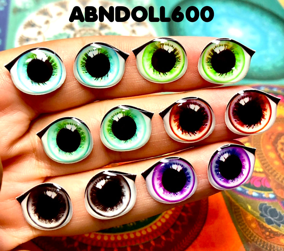 Olhos RESINADOS ABNDOLL600