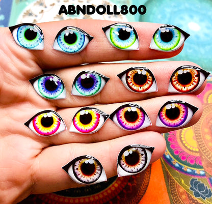 Olhos RESINADOS ABNDOLL800