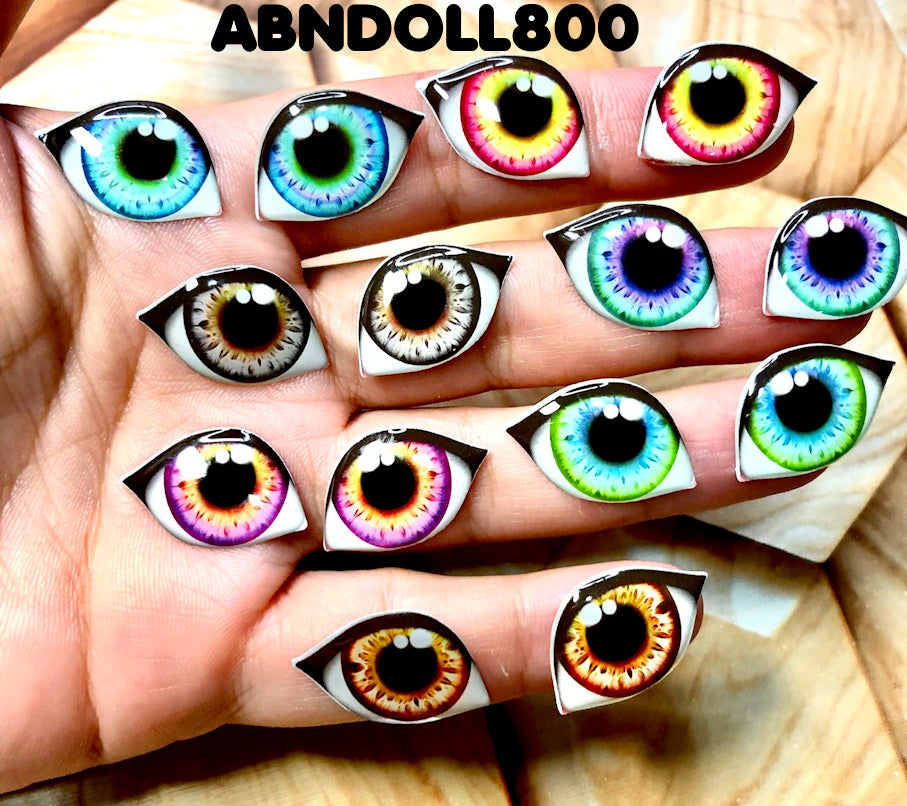 Olhos RESINADOS ABNDOLL800