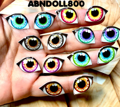 Olhos RESINADOS ABNDOLL800