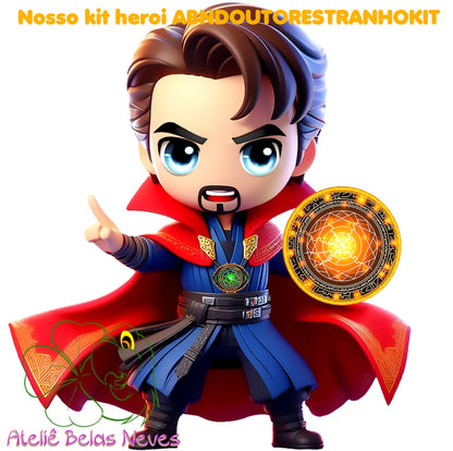 KIT RESINADOS Rostos e elementos DOUTOR ESTRANHO ABNDOUTORESTRANHOKIT