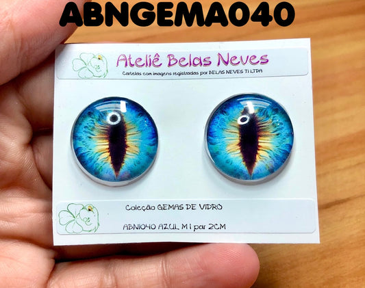 GEMAS DE VIDRO ABNGEMA040